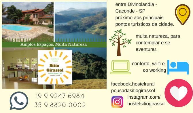 Хостел Sitio Girassol Каконді Екстер'єр фото